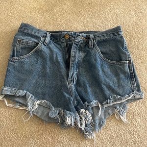 Wrangler jean shorts